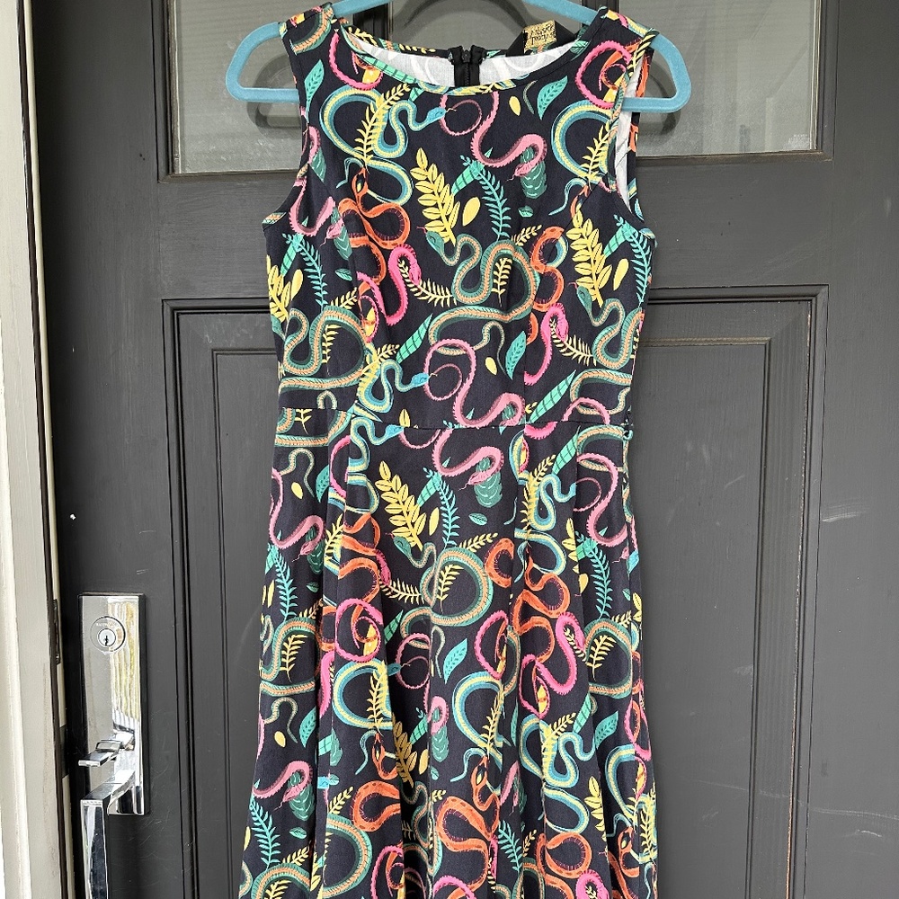 Lady Vintage Snake Dress
